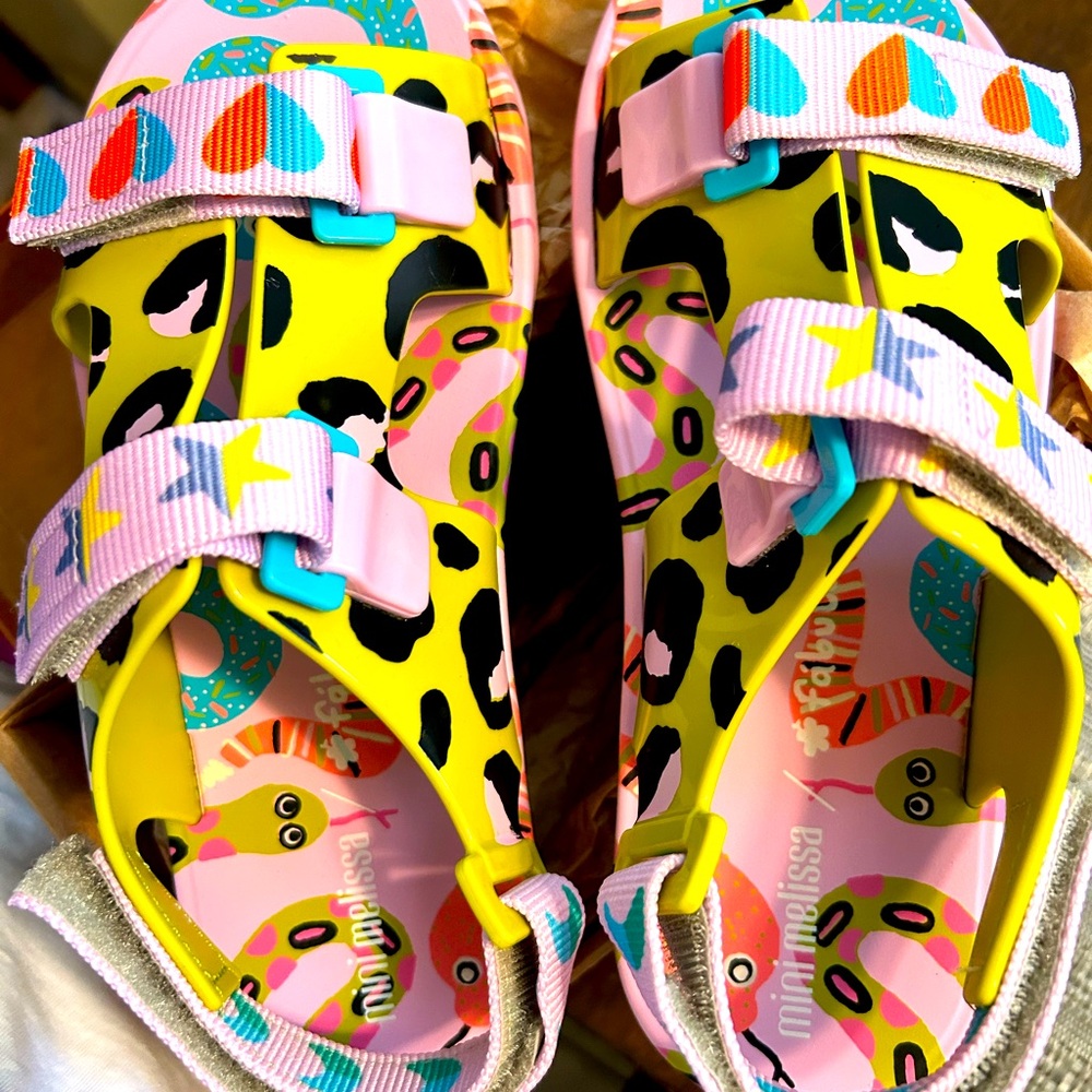 Kids Mini Melissa Ping Pong + Fábula Sandal